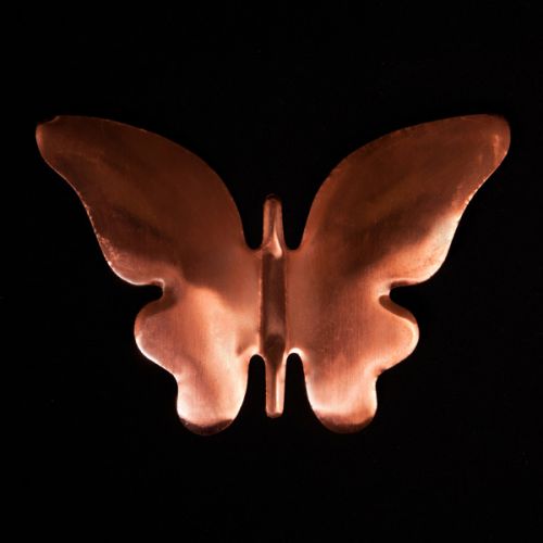 Papillon en cuivre 11x 6